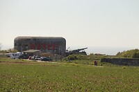 Bunker/batterij uit de verte