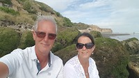 Strand bij Wanganui: selfie