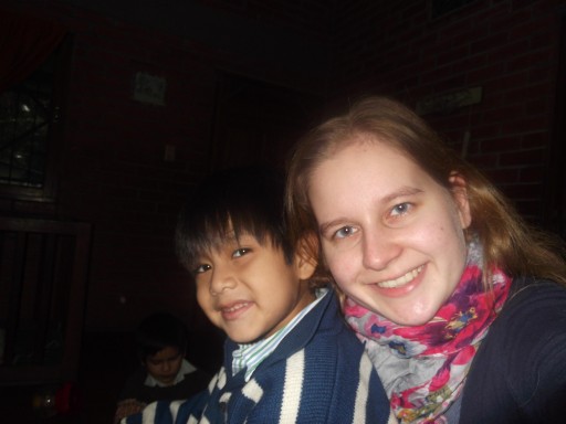 Juan Carlos met Tia Ditta