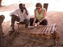 De eerste balafoonles