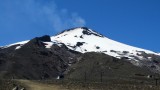 zwavelrook uit vulkaan Villarica