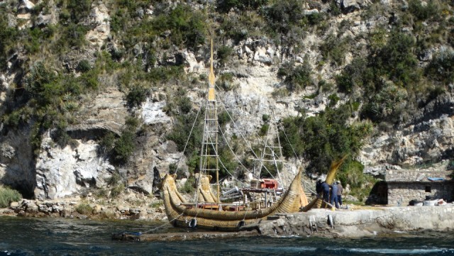 rieten bootje