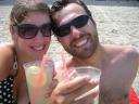 On the beach