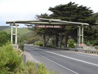 12. Great Ocean Road sign