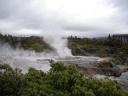 25 Geyser aan het opwarmen