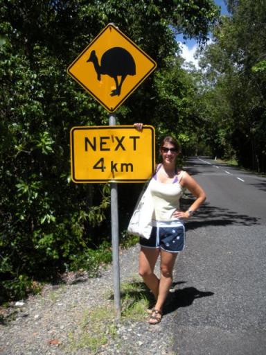 11 Cassowary sign