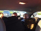 Hutjemutje in auto