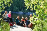 Wandeling in het bos in onze wijk
