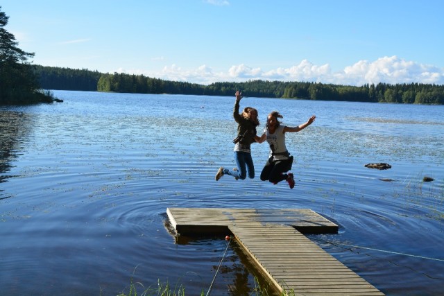 Wandeling in het bos in onze wijk