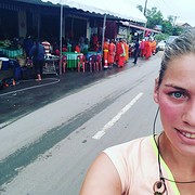 Hardlopen langs de monniken