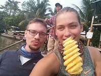Tijdens onze mekong tour in Can Tho