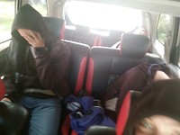 After hike we sleep
