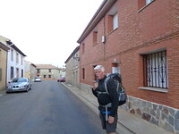 Het vertrek in El Burgo Ranero.