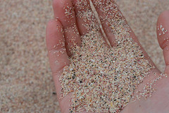 The "sand"