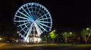 Reuzenrad in het centrum van Brisbane