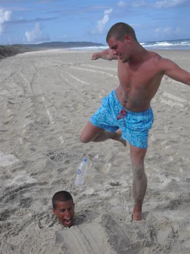Strand voetbal