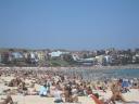 Een overvol Bondi Beach
