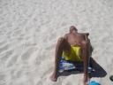 Bakken op het strand
