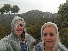 Mount Zero in de regen