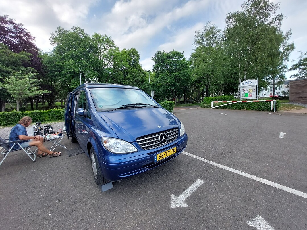 20220519 Onze overnachtingsplek in Kelmis