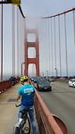 Fietsen over de Golden Gate bridge
