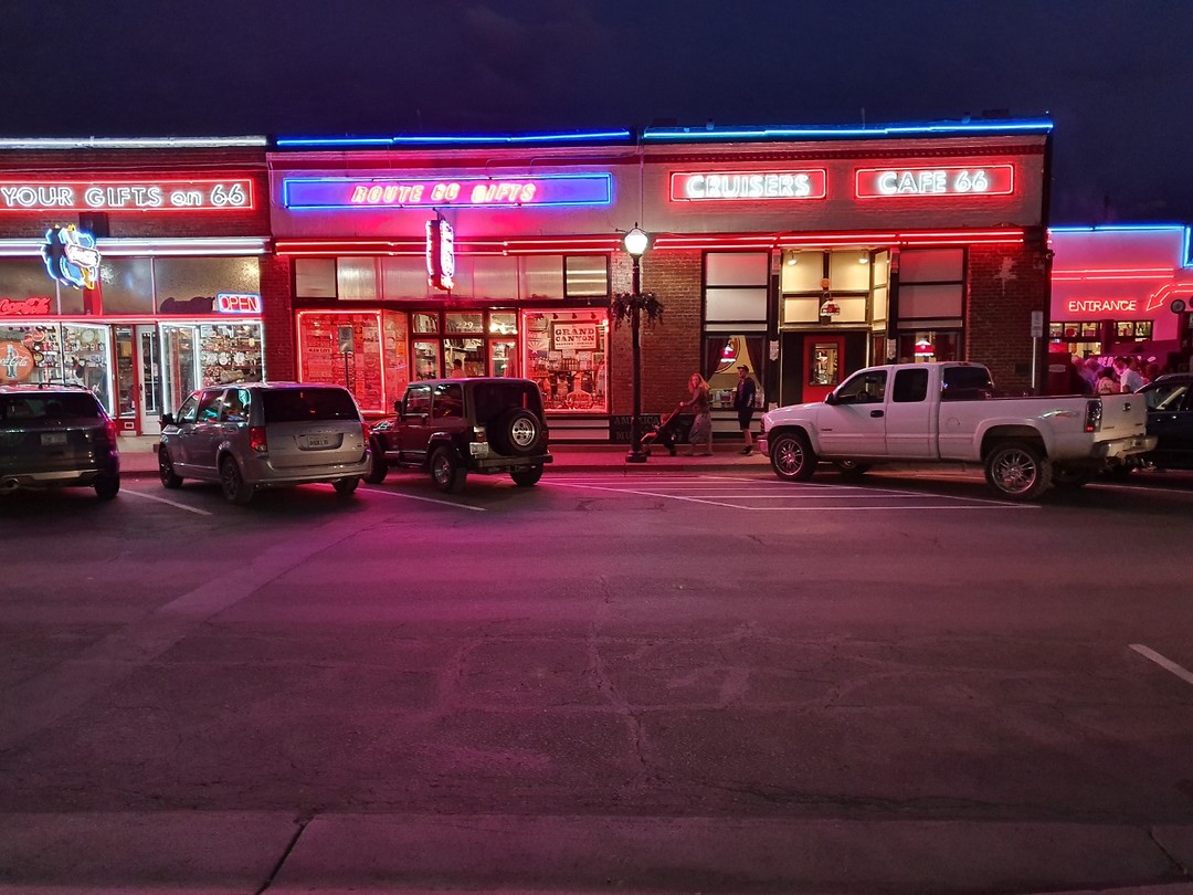 Williams Arizona Foto Miriam, Reena en Nino in de VS