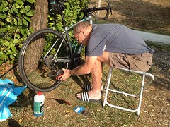 Het onderhoud van de fietsen