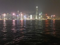 Lichtshow Hongkong