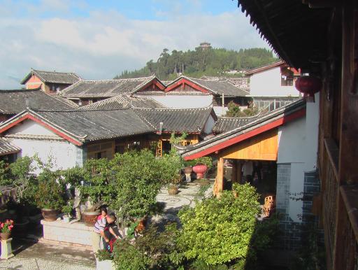 Uitzicht over Lijiang