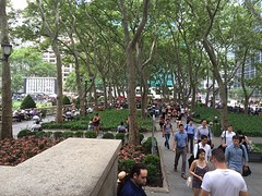 Bryant park: heel gezellig
