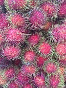 Kleurrijke lychees