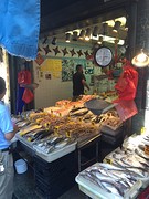 Levende vis in Chinatown