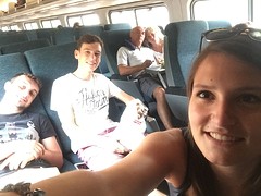 Trein selfie