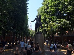 Gezellig parkje in Boston