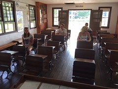 Flinke studentjes in Amish school