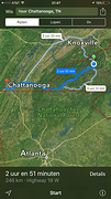 Morgen richting Chattanooga!