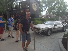 Back to the future car