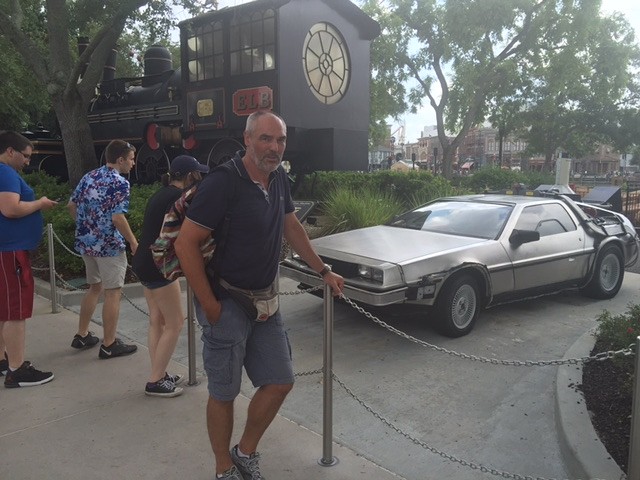 Back to the future car