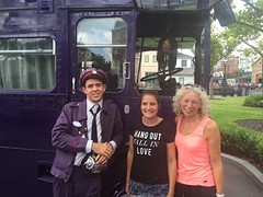 Harry Potter Knight bus conductor