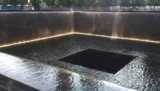 Ground Zero Memorial in NY. Moment waar iedereen stil van wordt.