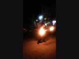 8 jarige geeft vuurshow weg @ roots rock en reggaebar in ao nang