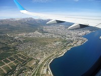 Bariloche vanuit de lucht