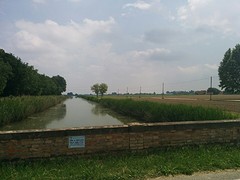 Kanaal in povlakte