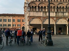 Ferrara fietsstad van italie