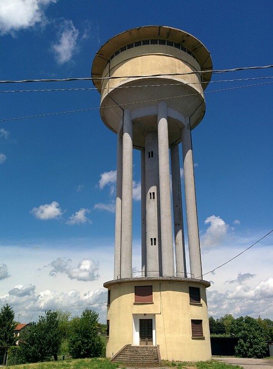 Watertoren, typisch voor Italie
