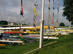 Regatta op de Neckar