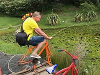 Het kind in hèm kwam weer helemaal los