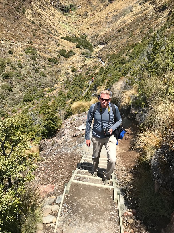 Trappen, trappen en nog eens trappen op The Devils' Staircase