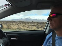 Laatste blik op Mount Ngauruhoe
