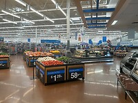 Eerste keer in Walmart, jaja